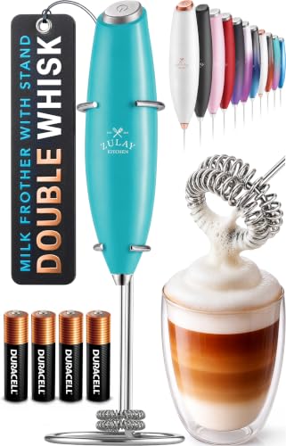 Powerful Milk Frother Wand With Duracell Batteries