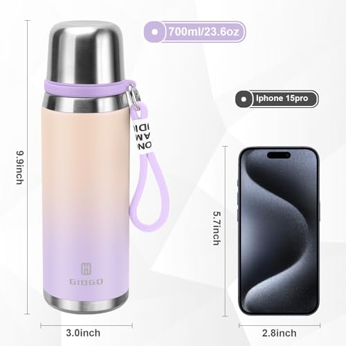 Stainless Steel thermo Bottles with cup 700ml