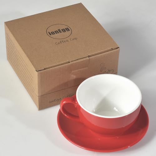 Porcelain Coffee Cup with Saucer 220ml (9.99 Count)