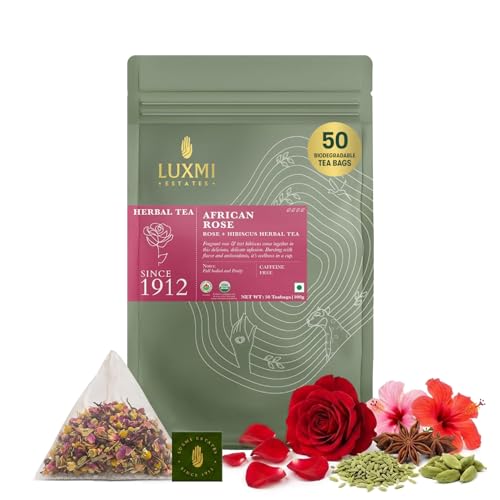 Estates African Rose Herbal Infusion 50 Plant (50 Count)
