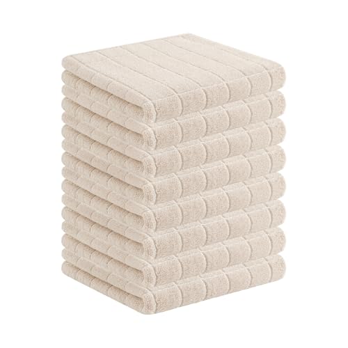 100% Cotton Terry Kitchen Towels (8 Count)