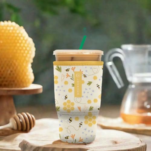JavaSok Iced Coffee & Cold Soda Insulated Neoprene Cup Sleeve