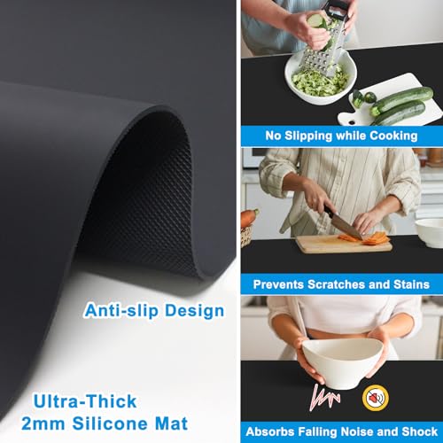 Extra Large Silicone Mat 78.74”x19.69”x0.08”