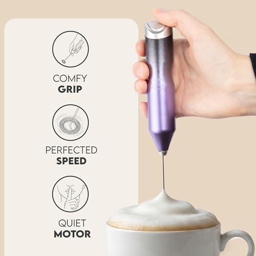 Powerful Frother Wand AA Batteries Included
