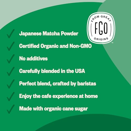 Organic Matcha Latte Powder (16 Ounce)