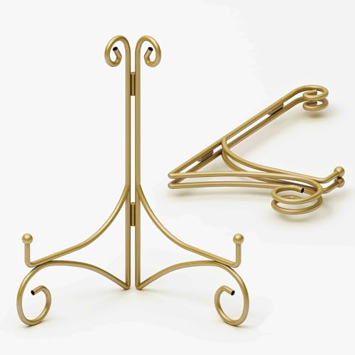 Iron Plate Stand for Display with Folding Design