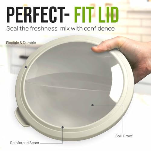 12 Piece Plastic Mixing Bowls with Leak (452.48 Count)
