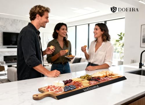 32" Acacia Charcuterie Board with Handle