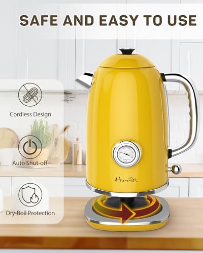 61 oz Electric Kettle with Thermometer