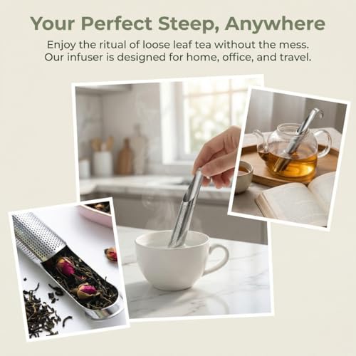 2 Sets Upgraded Version Tea Strainer (2 Count)