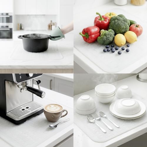 Silicone Dish Drying Mat for Multiple Usage