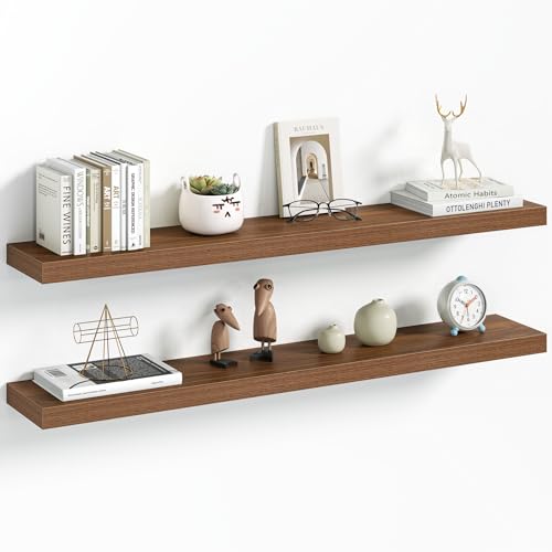 40 Inch Floating Shelves Wall Mounted for Display (2 Count)
