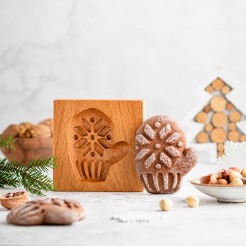 Wooden Springerle Cookie Molds for Baking