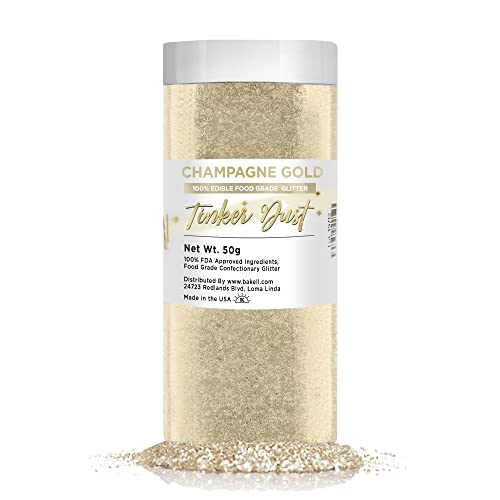 Champagne Gold Edible Glitter