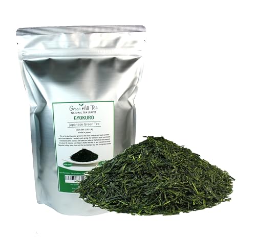 Premium Gyokuro Japanese Green Tea finest green tea loose leave tea (16 Ounce)
