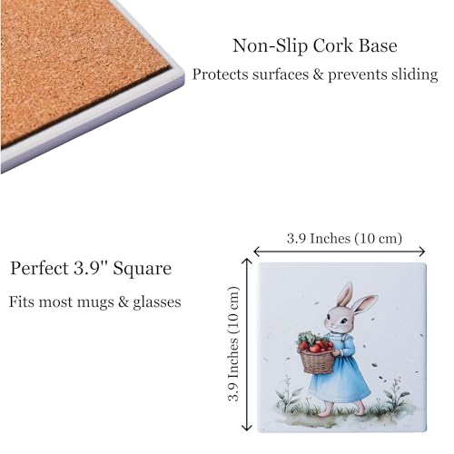 Ceramic Coasters Set of 4