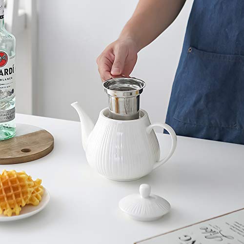 Ceramic Teapot with Infuser