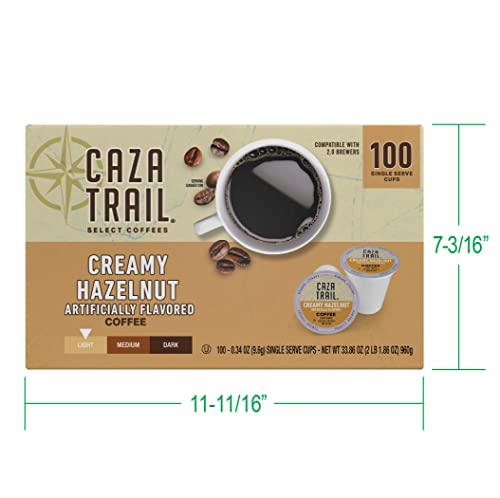 Coffee Pods Creamy Hazelnut (100 Count)