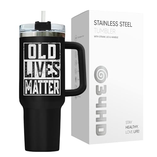 Dad I'm Not Old 40 oz Tumbler with Handle