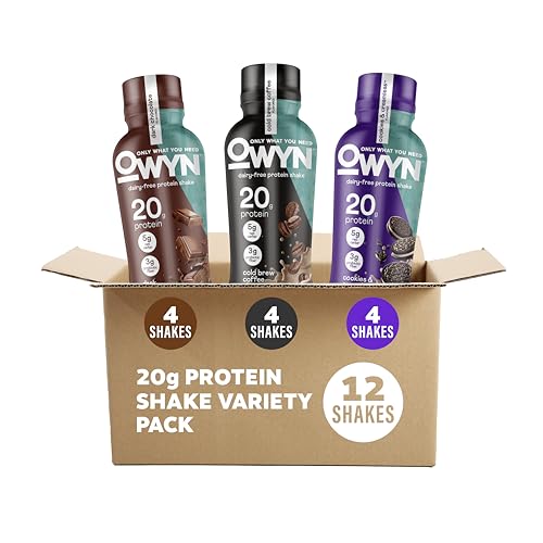 20g Protein Shake Variety Pack (144 Fl Oz)