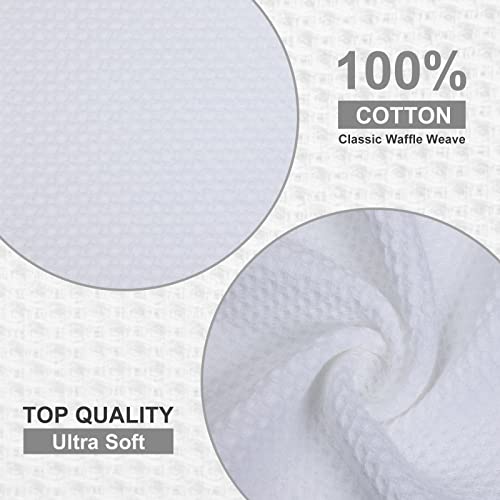 100% Cotton Waffle 6 (6 Count)
