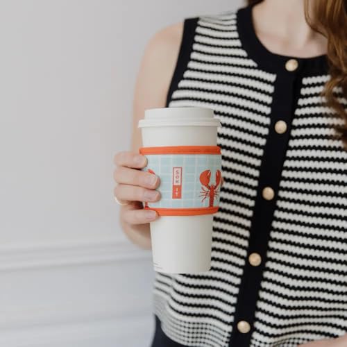 HotSok Coffee & Tea Reusable Insulated Neoprene Cup Sleeve