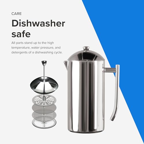 Double Walled Stainless Steel French Press Coffee Maker