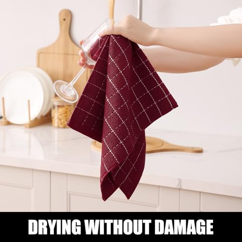 100% Cotton Terry Kitchen Towels (4 Count)