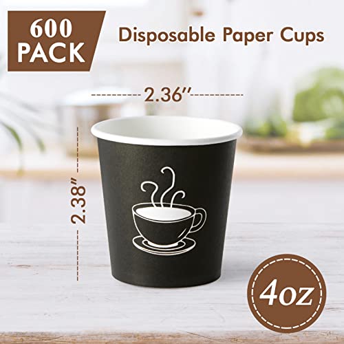 600 Pack 4 oz Paper Cups
