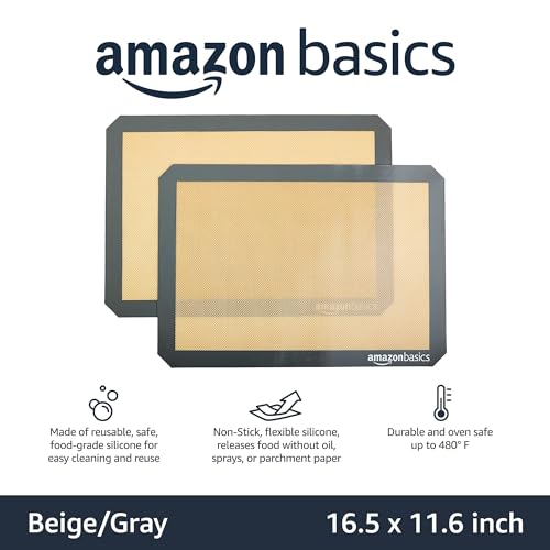 Silicone Rectangular Baking Mat (2 Count)