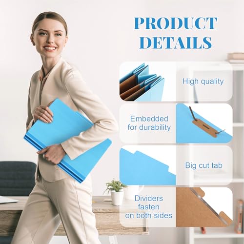 12 Pcs Classification Folder Letter Size