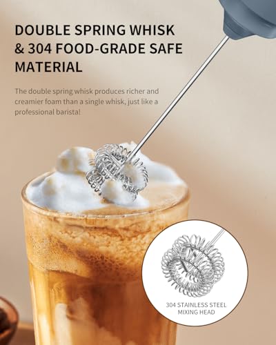 Rechargeable Milk Frother Handheld