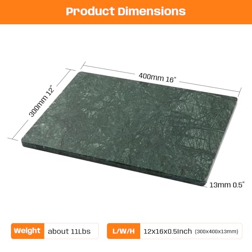 Green Marble Cutting Board for Kitchen