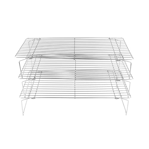 Met Lux 15.7 x 9.8 x 8.3 Inch Wire Baking Rack Set
