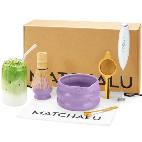 Matcha Whisk Set With Ceramic Matcha Bowl