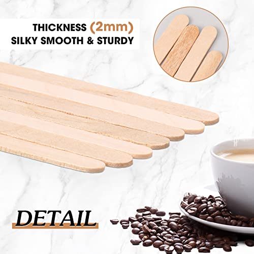 3000 Pack Birch Wood Coffee Stir Sticks