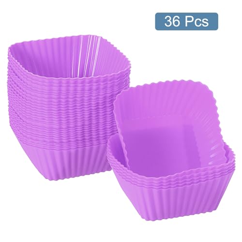 36Pcs Silicone Cupcake Baking Cups (36 Count)