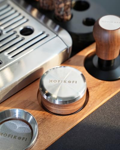 53.3mm Espresso Distribution Tool Walnut Coffee Distributor Fits Breville