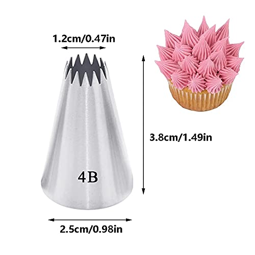 Large Piping Tips Set for Cake Cupcake Decorating