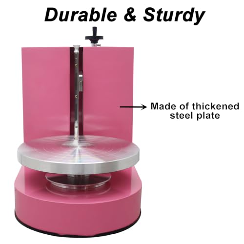 Electric Cake Frosting & Smoothing Machine Stainless Steel 110V