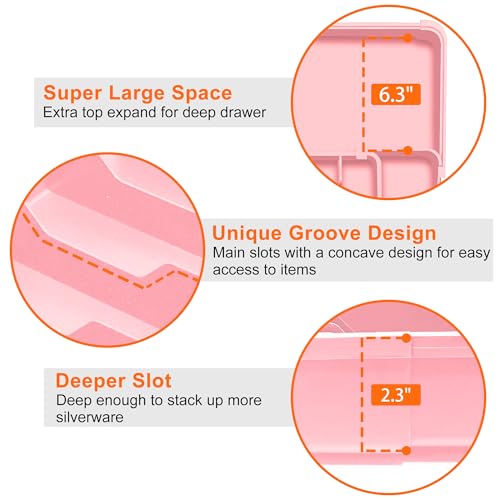 Expandable Silverware Drawer Organizer
