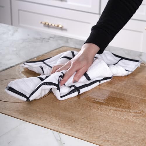 Solid & Coordinate Kitchen Towels (4 Count)