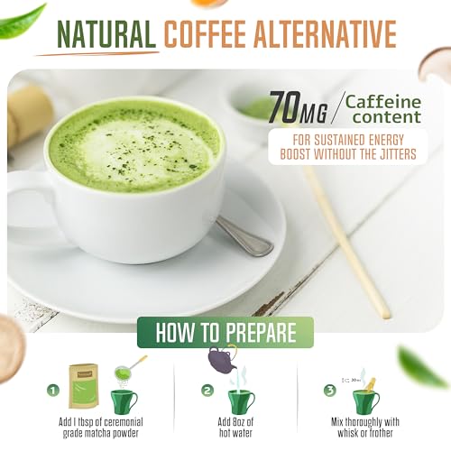 Mushroom Matcha Powder (6.35 Ounce)