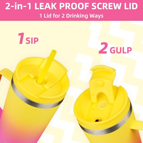 18oz Insulated Tumbler with Handle