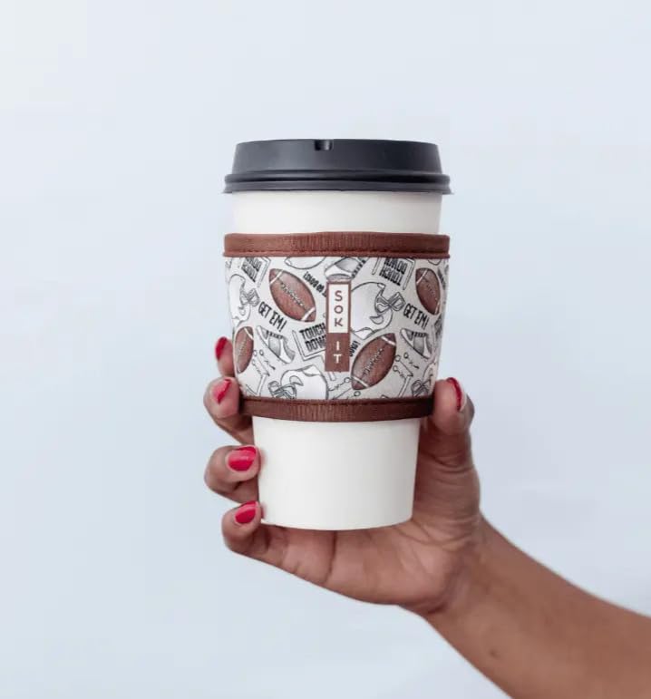 HotSok Coffee & Tea Reusable Insulated Neoprene Cup Sleeve