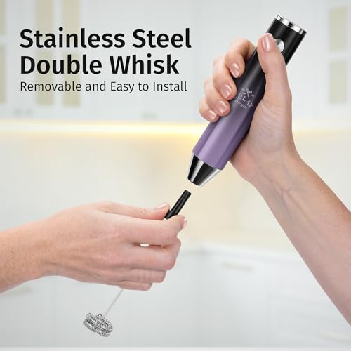 Rechargeable Milk Frother Handheld