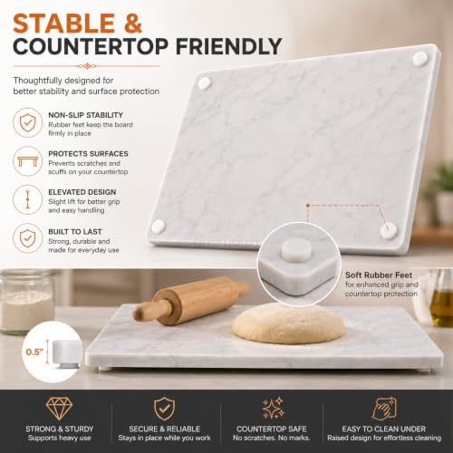 Marble Cheese & Pastry Cutting Board