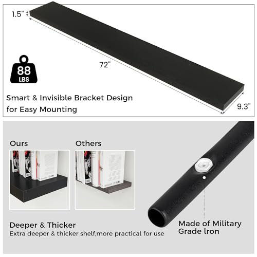 Floating Shelves for Wall
