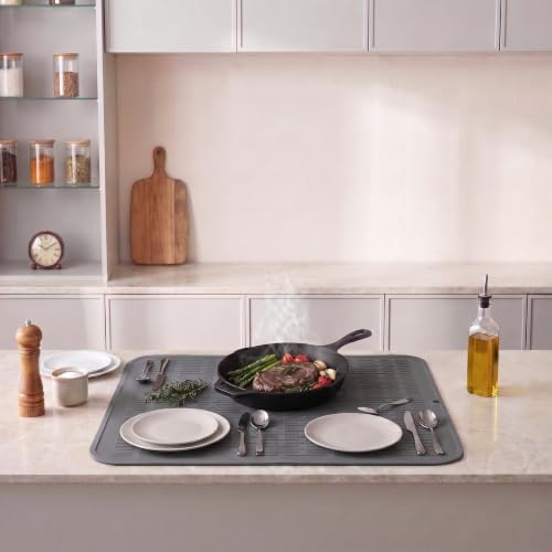 Silicone Dish Drying Mat for Multiple Usage