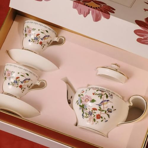 Vintage Porcelain Tea Set for Women Tea Party
